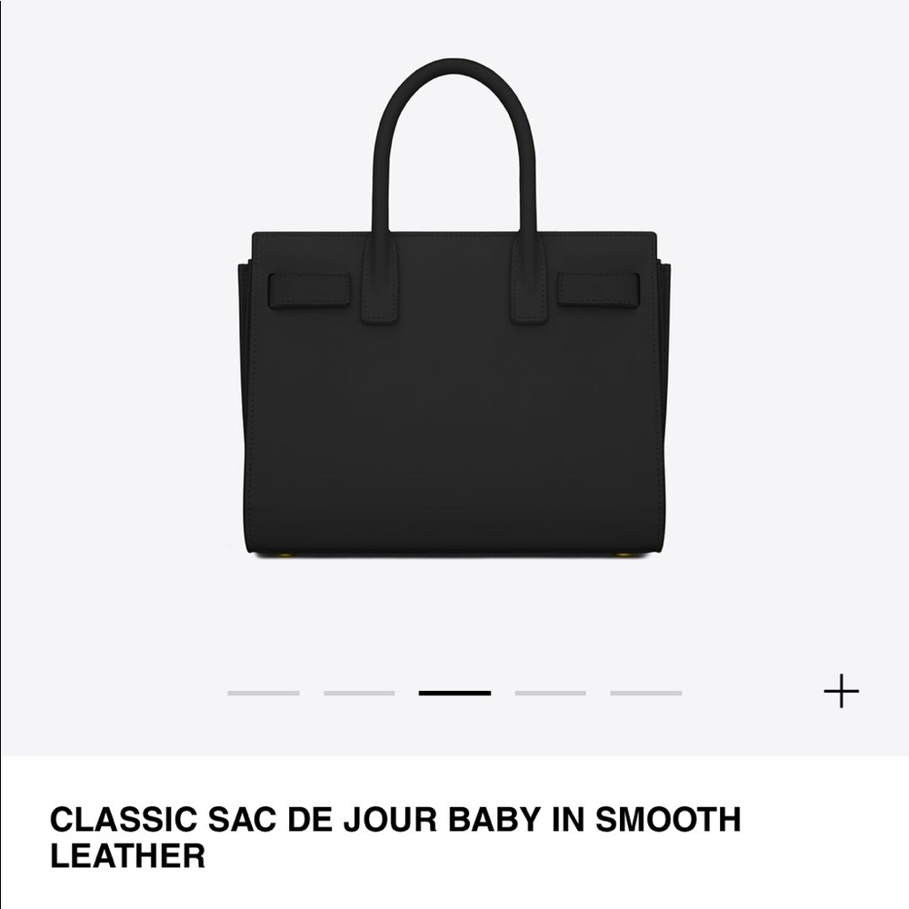 CLASSIC SAC DE JOUR BABY IN SMOOTH LEATHER - Picture 4 of 14